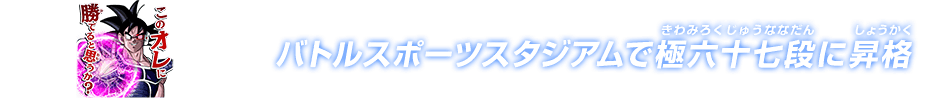 チャットスタンプ 極六十七段昇格